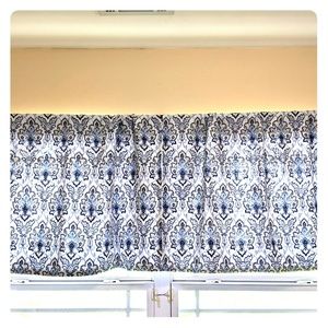 2 valances Hand Sewn Lined 42" x 21 "